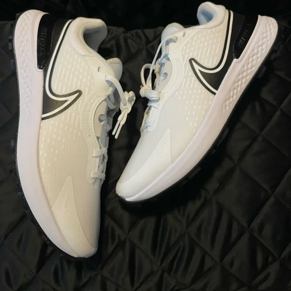 Nike | Shoes | Nike Infinity Pro 2 Golf Shoes White Black  display picture 1